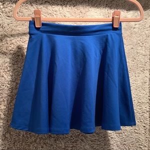 Salty Dames - Bright Blue cotton mini skirt. NWOT